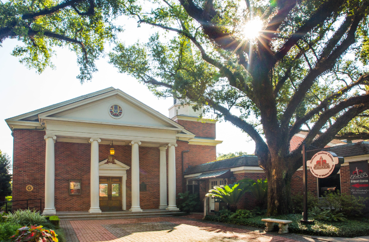 Catholic Church and student center on the UL Lafayette campus.