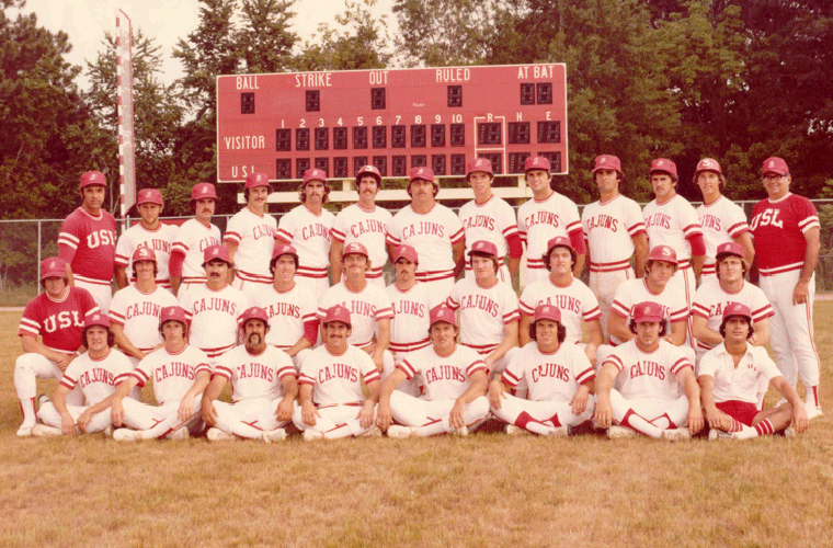 Ragin' Cajuns Athletic Network Baseball team 1978
