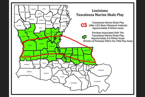 tuscaloosa shale county map