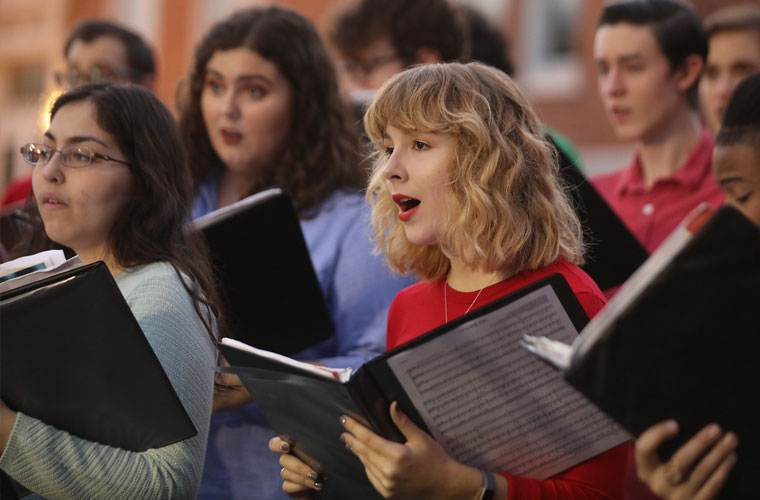 Teach choir and vocal music with your music education degree from UL Lafayette