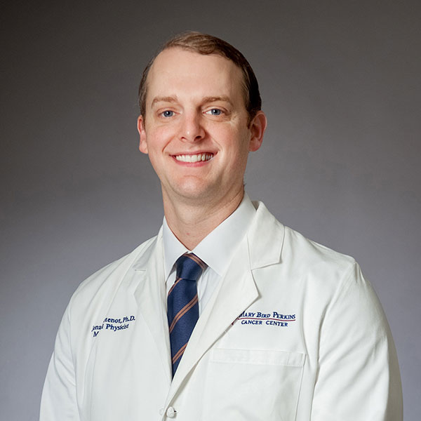 University of Louisiana at Lafayette physics major Jonas Fontenot now leads cancer research at Mary Bird Perkins Cancer Center