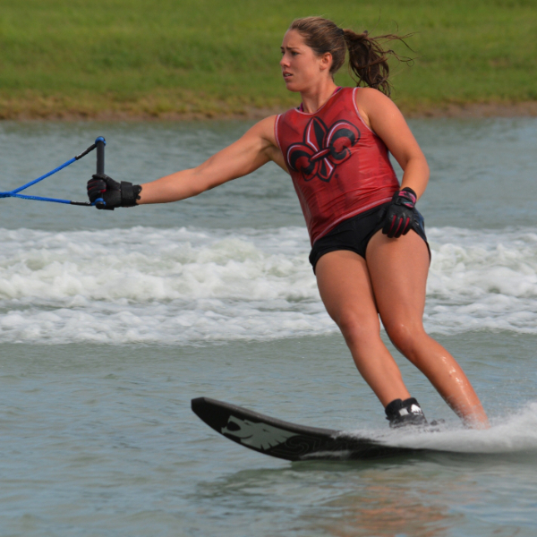 Jaimee Bull is a student-athlete on the Ragin' Cajun waterski team.