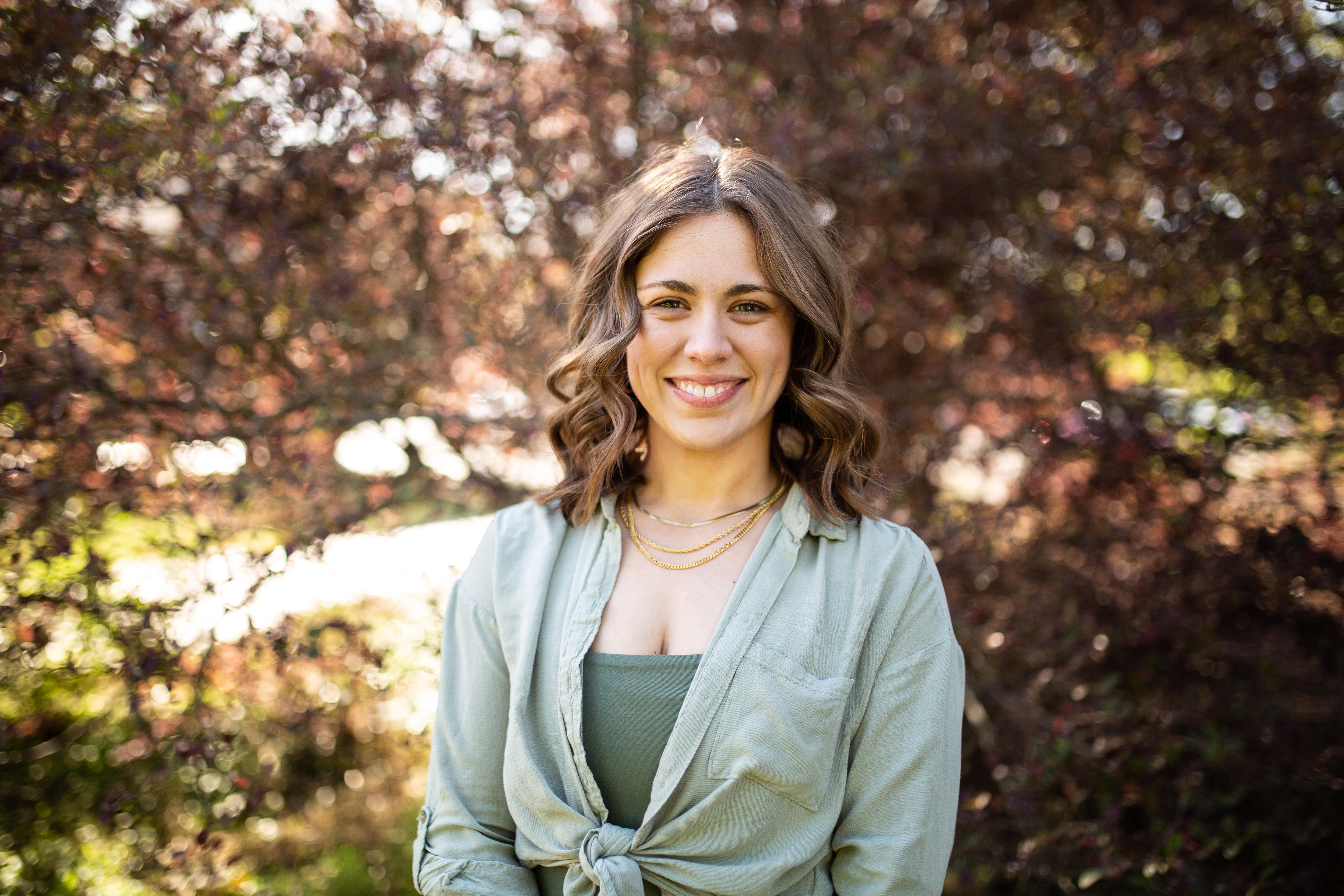Professional portrait photo of Ph.D. student Megan Quebedeaux.