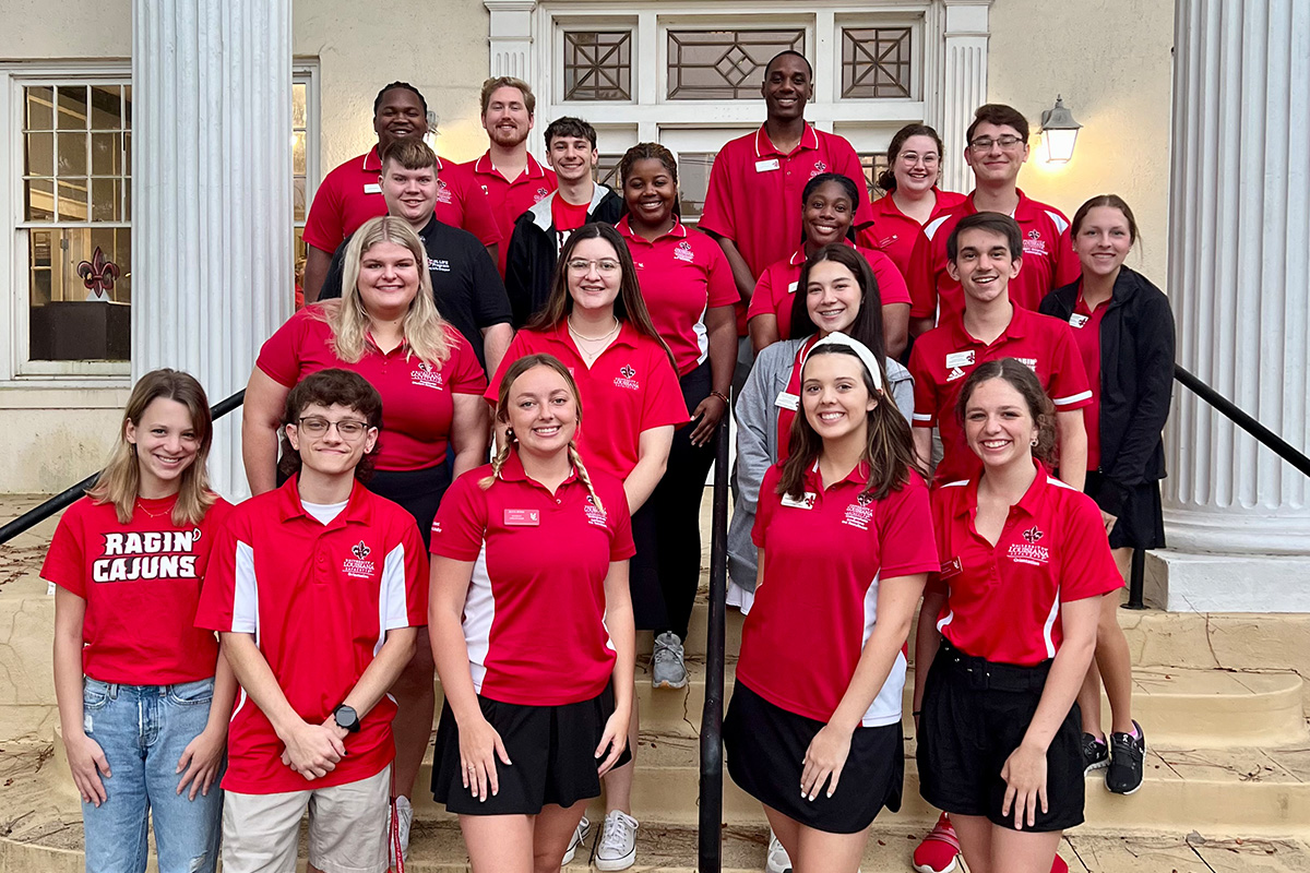 Our student ambassadors for undergraduate admissions at UL Lafayette.