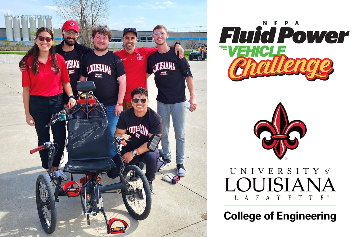 Mechanical engineering students' fluid power vehicle wins national competition