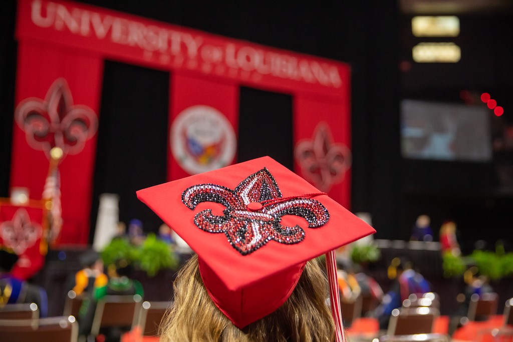 UL Lafayette will recognize spring graduates during Commencement ceremonies to be held over two days at the Cajundome and the Cajundome Convention Center.