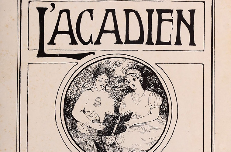 L'Acadian cover from 1916