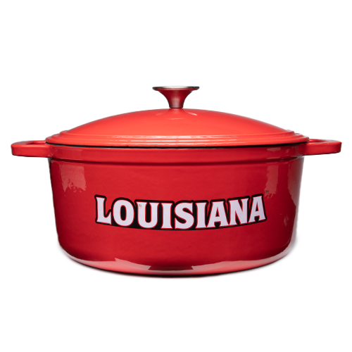Louisiana Coated Cast Iron Pot