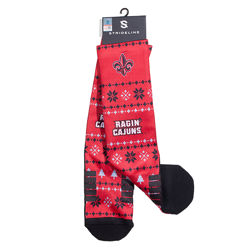 Ragin' Cajuns Holiday Sweater Socks