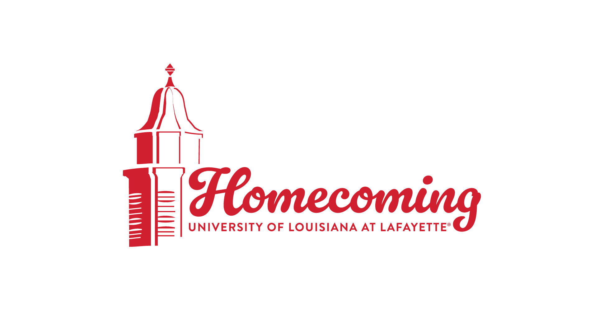 UL Lafayette Homecoming logo