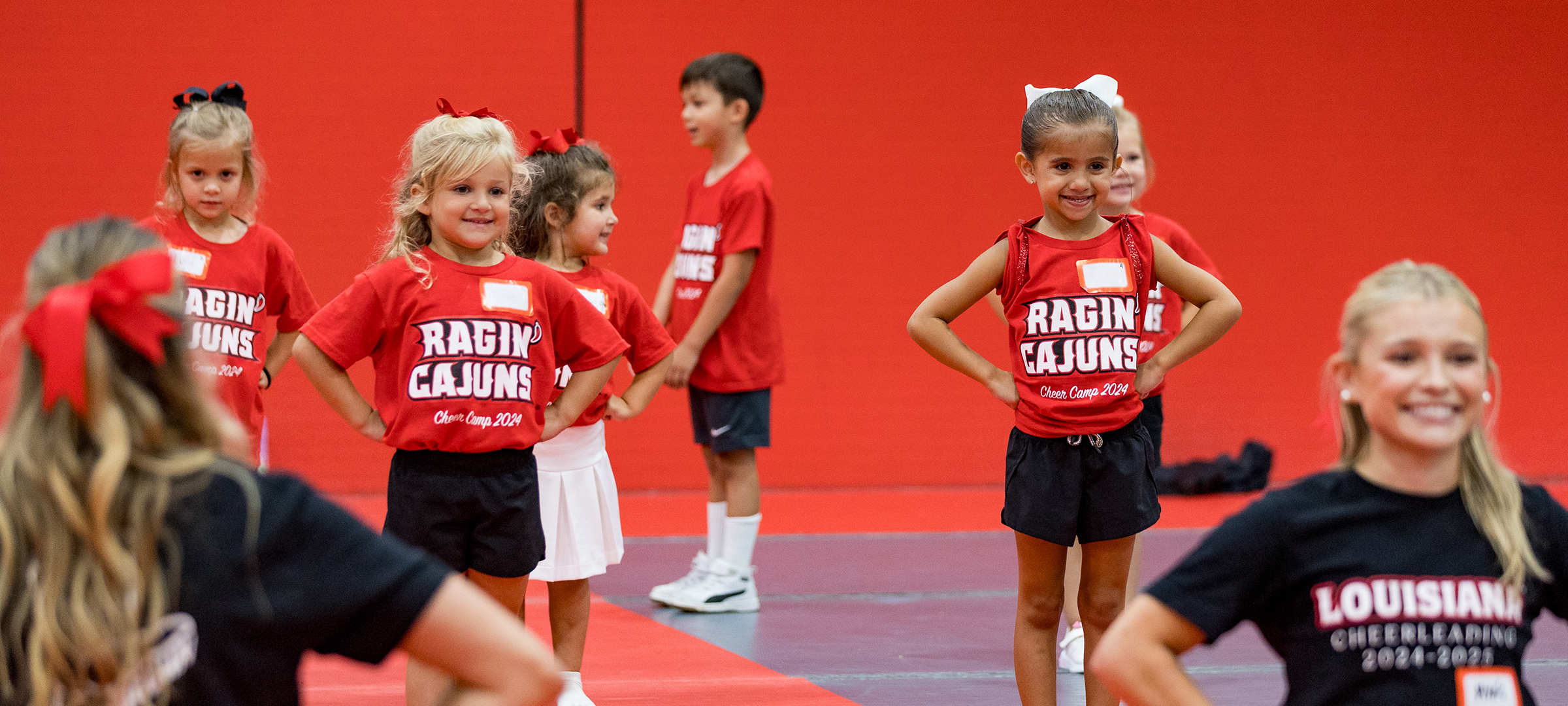 Ragin' Cajuns Cheer Camp