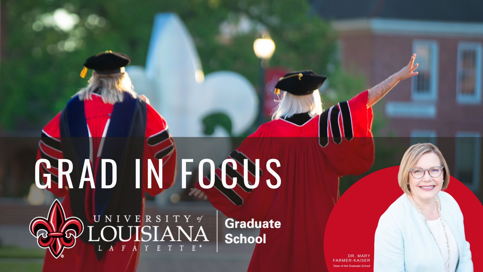 Grad in Focus with Dean Mary Farmer-Kaiser 