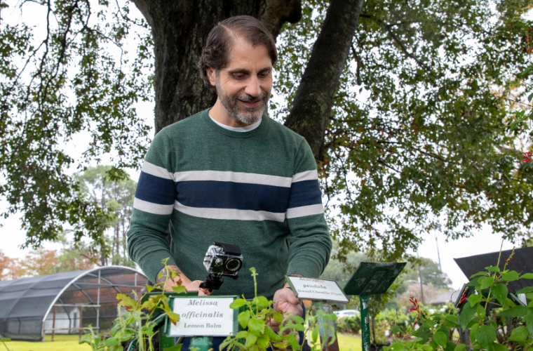 Francesco Crocco uses the Apexcam action camera to get outdoor footage.