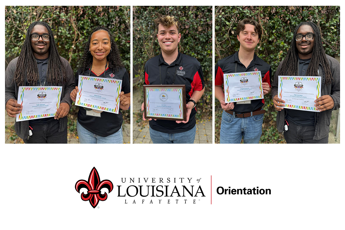 Student Orientation Leaders at UL Lafayette shine at nine-state conference