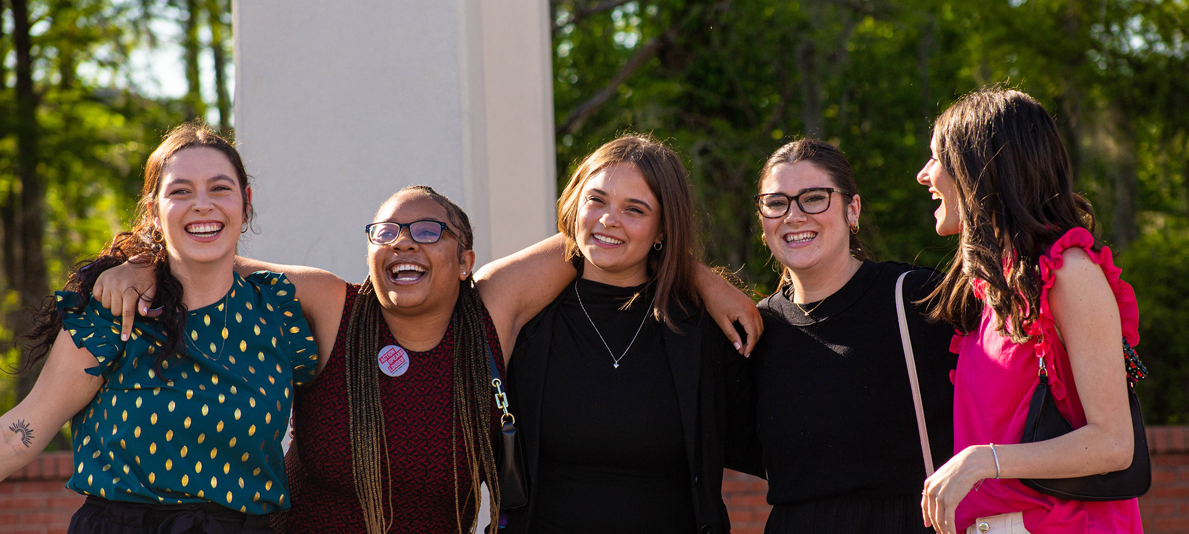 SGA members smiling