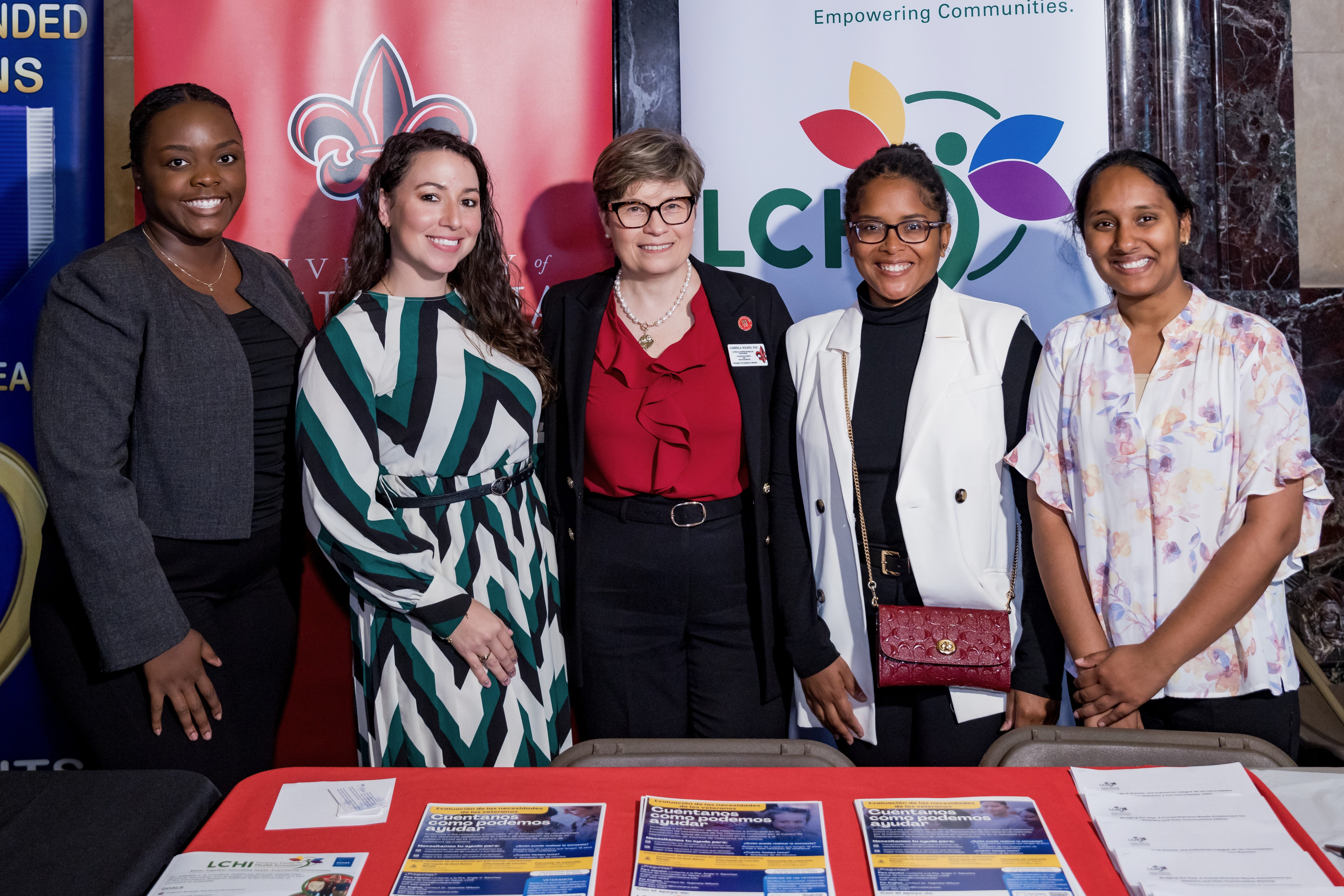 Staff members of the LCHI