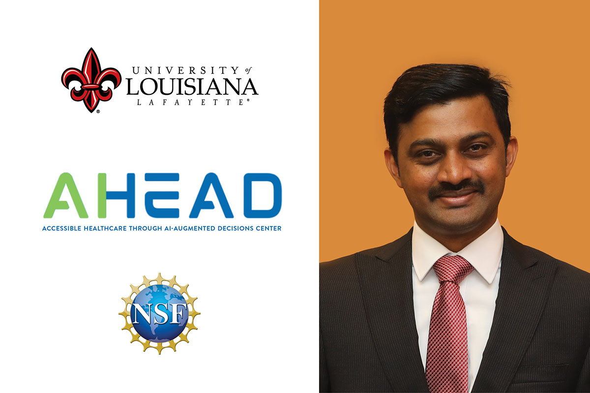 UL Lafayette to establish AHeAD research center focused on AI in health care 
