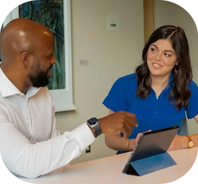 Ashley Mudd, graduate of UL Lafayette's sociology degree program, hosts a leadership coaching session.