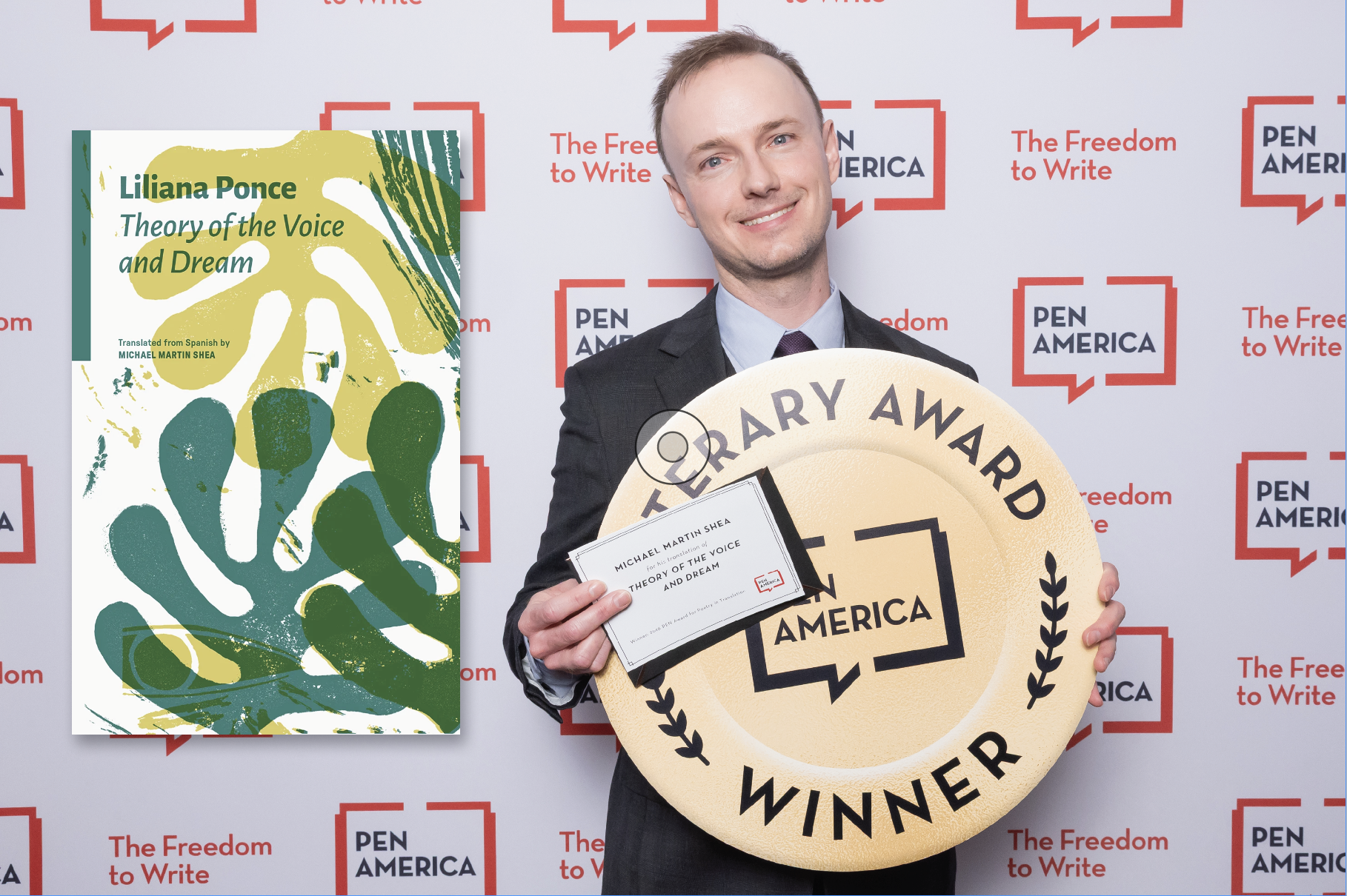 College of Liberal Arts’ Shea wins prestigious PEN Award for Poetry in Translation