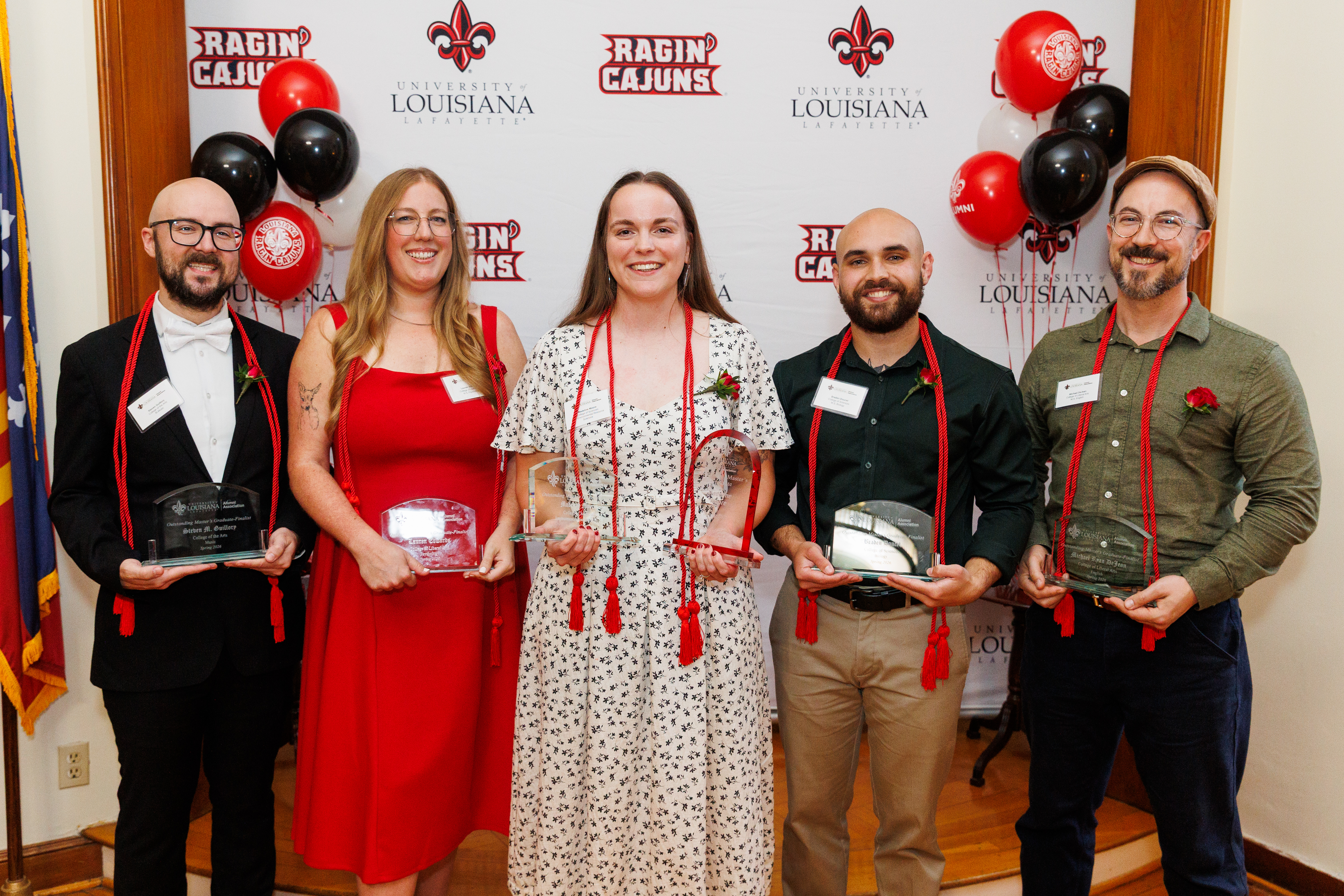 UL Lafayette recognizes top scholars as Spring 2026 Outstanding Master's Graduates