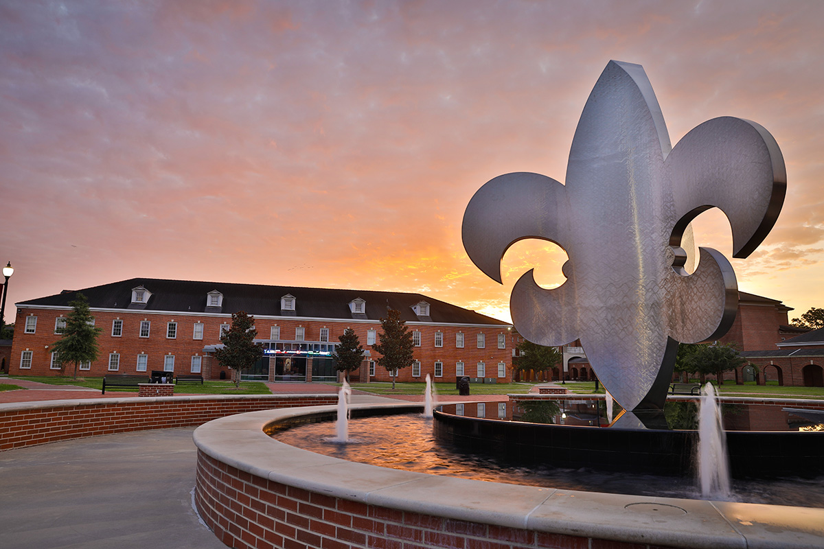 Sunrise over the Quad
