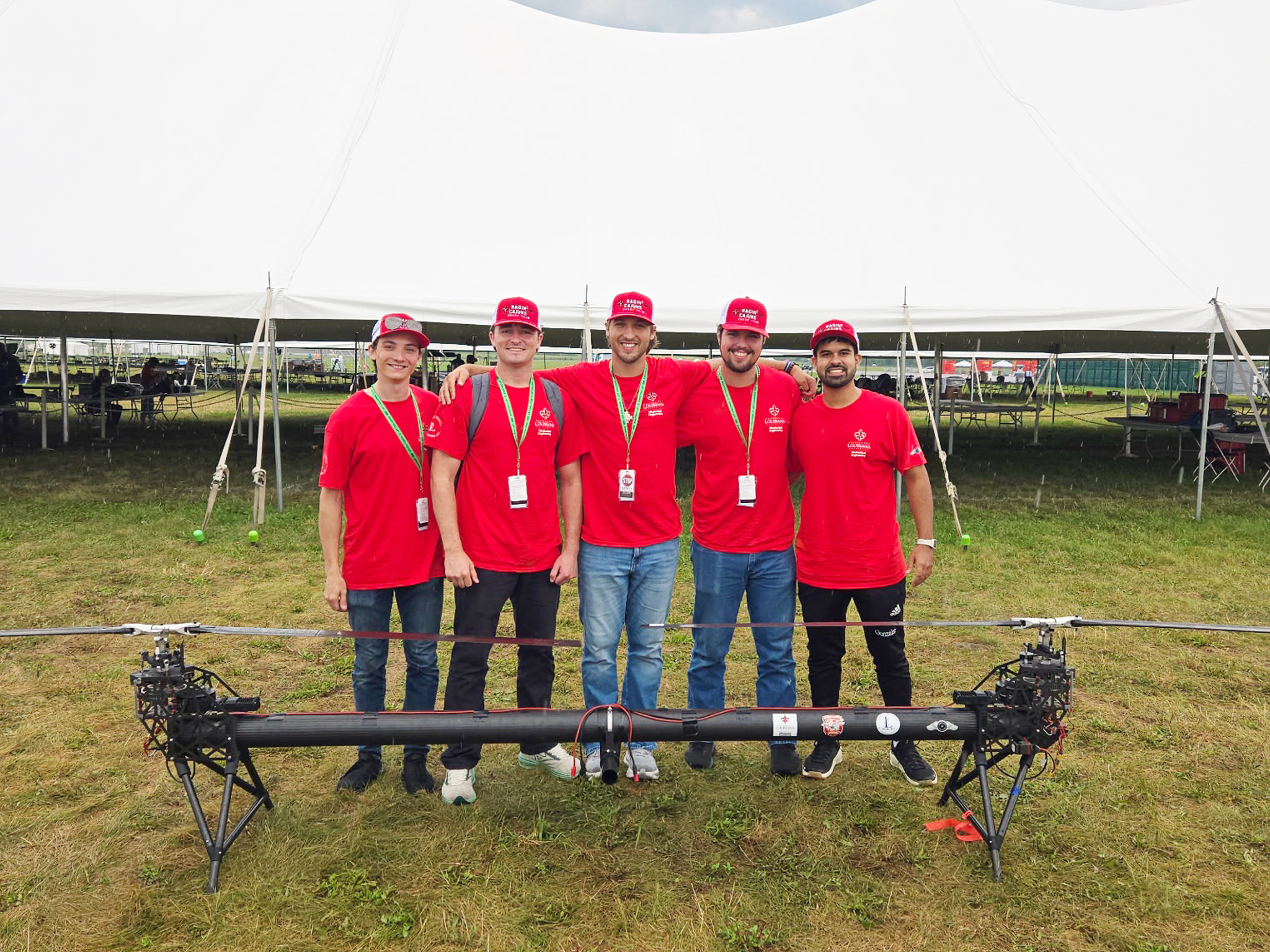 Ragin’ Cajun Drone Team flies high with U.S. Department of Defense project
