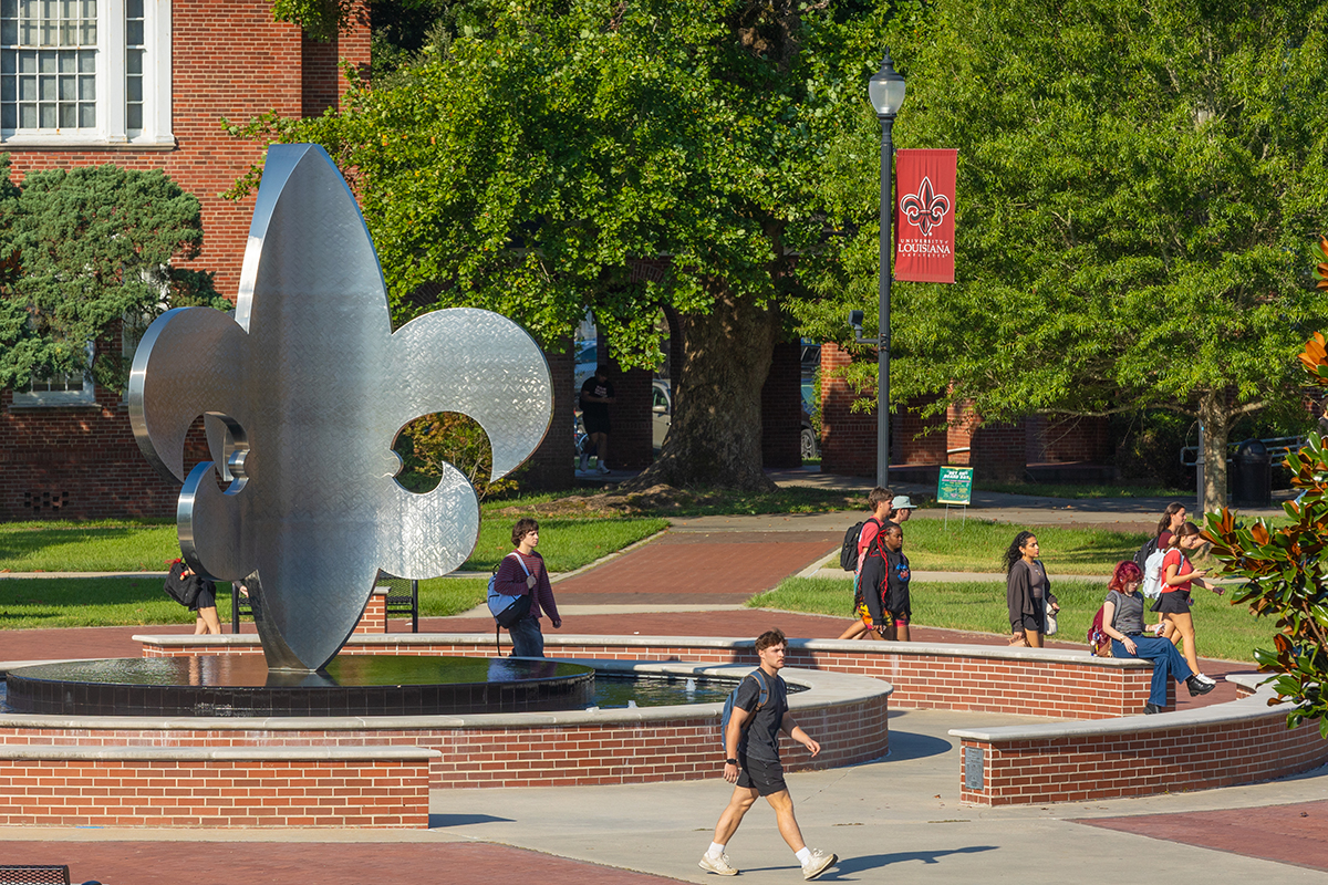 The UL Lafayette Quad