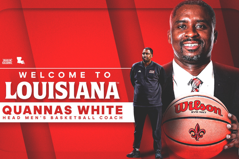 Louisiana Ragin' Cajuns announce Quannas White as head men’s basketball coach