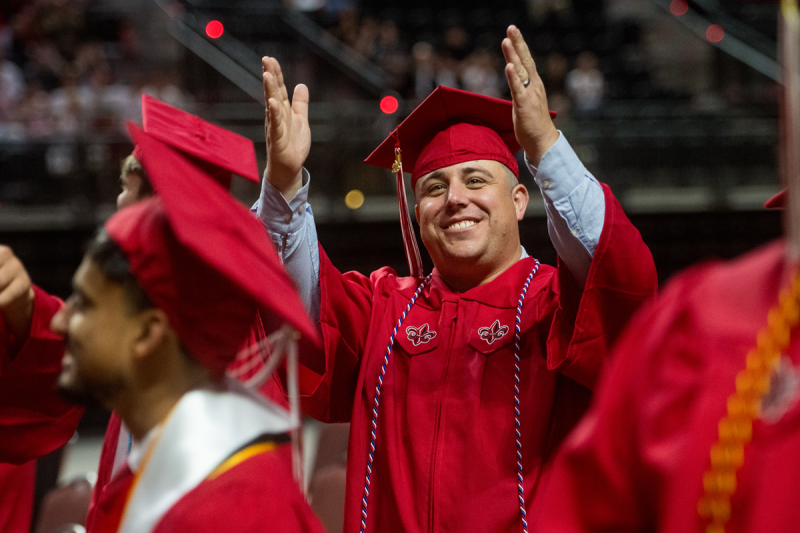 UL Lafayette conferring 1,569 degrees during Spring 2025 Commencement ceremonies