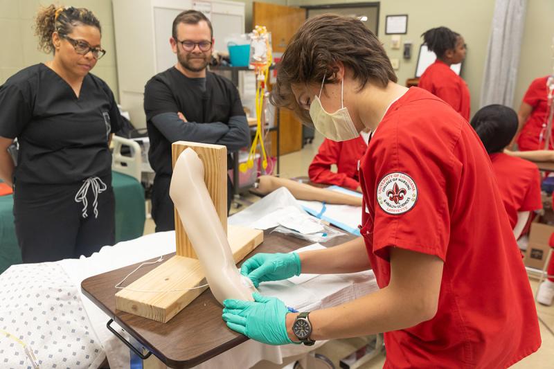 UL Lafayette’s first accelerated BSN program grads national licensure exam