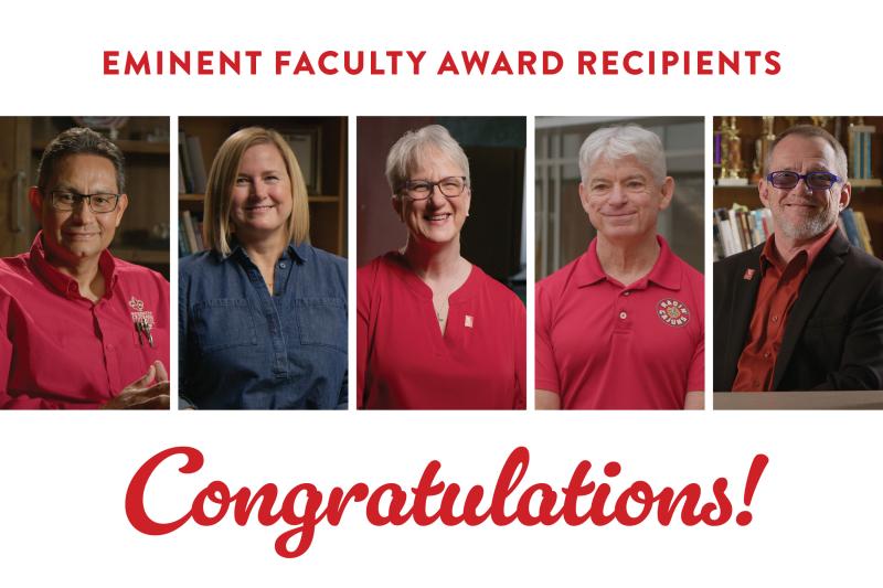 Eminent Faculty honorees