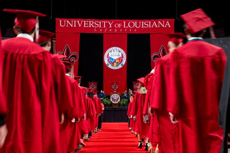 UL Lafayette Spring 2026 Commencement set for Friday, May 15