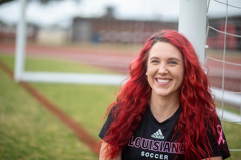 Louisiana soccer player Ashley Newland