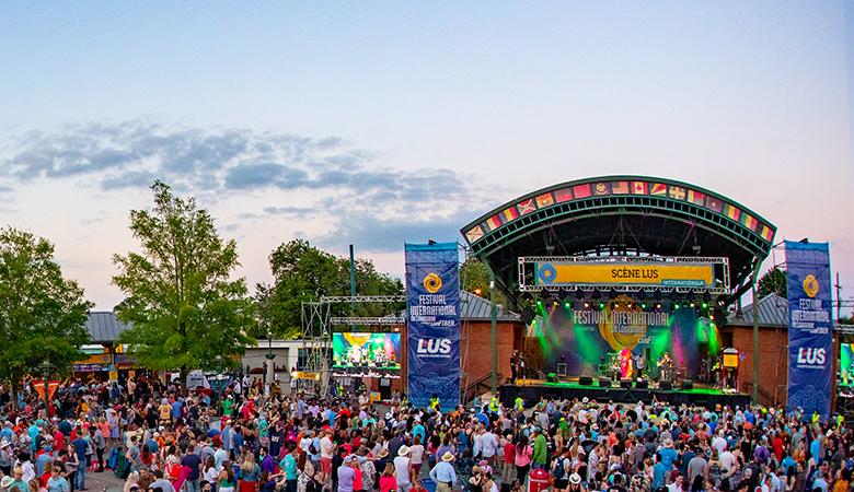 Main Stage at Festival International