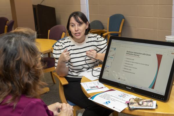 Instructional Designer Alyse Hagan describes potential uses for one of the Office of Distance Learning EduTools.