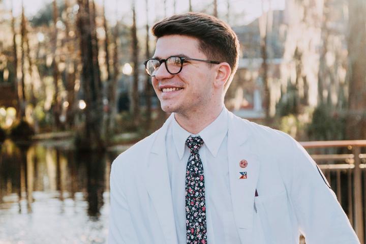 University of Louisiana at Lafayette nursing major Brock Zeringue