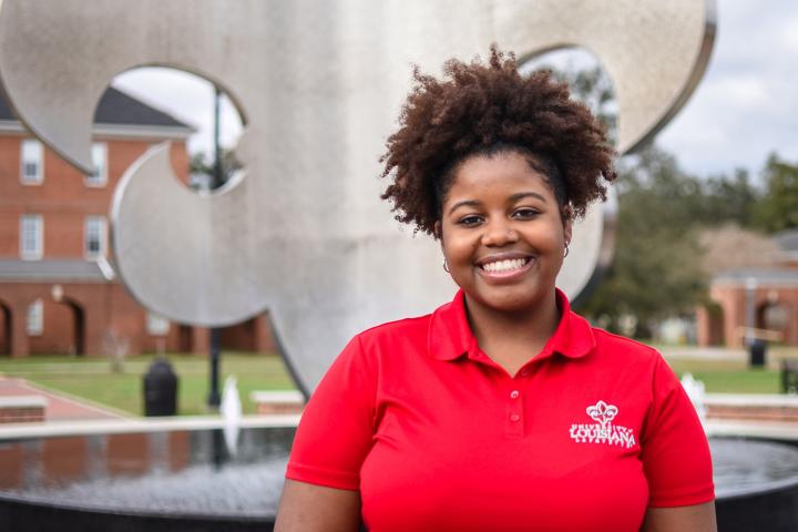 Performing arts major Delilah Warren