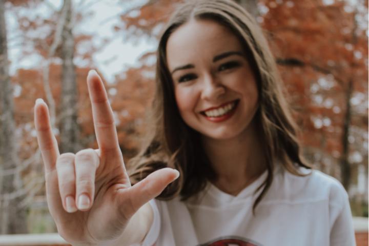 Claire Carrière majors in organizational communication at the University of Louisiana at Lafayette.