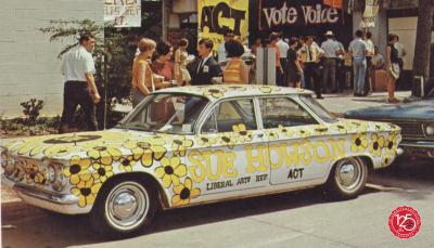 Flower car 1960s