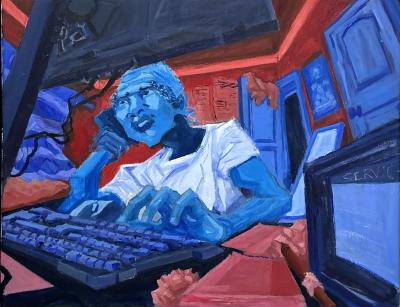 Fletcher Hall Gallery hosts Annual High School Literary Rally Art