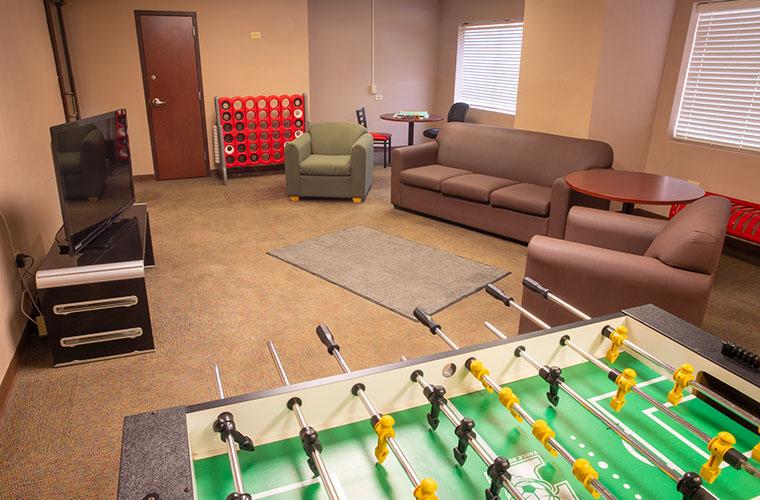 Agnes Edwards dorm community room