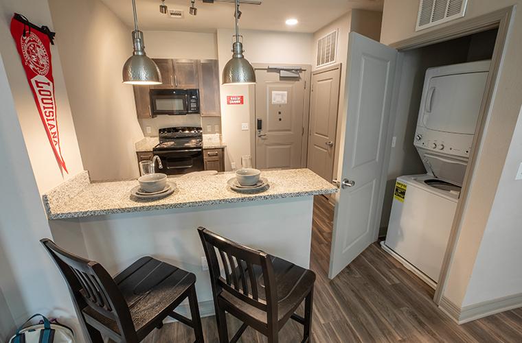 Heritage apartment kitchen