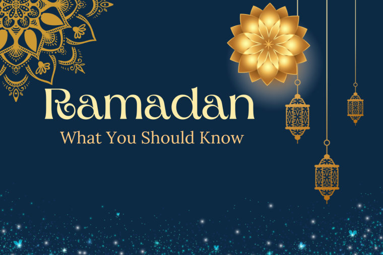 Dark blue background with yellow/gold lanterns and designs