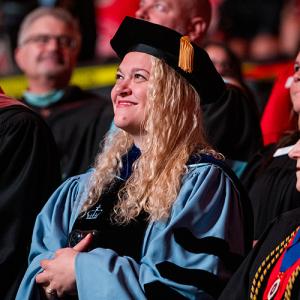 Dr. Ani Kokobobo is the Dean of the College of Liberal Arts