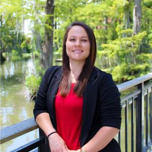 Portrait photograph of Amber Clark