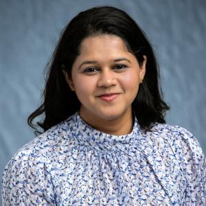 Portrait photograph of Tanaya Deshpande