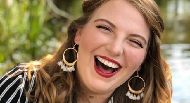 Theatre major Theresa Rudesil switched her major to performing arts so she could pursue a career that she loved
