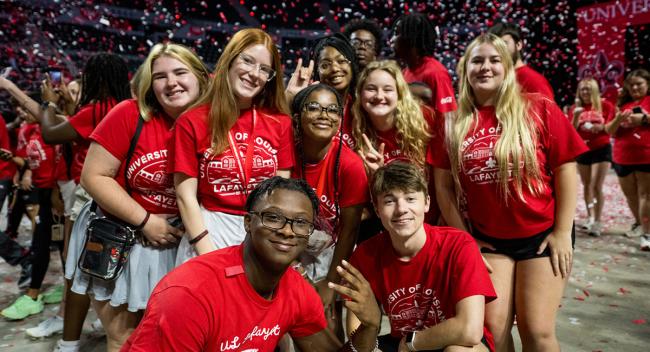 Students gather at 2024 new student convocation