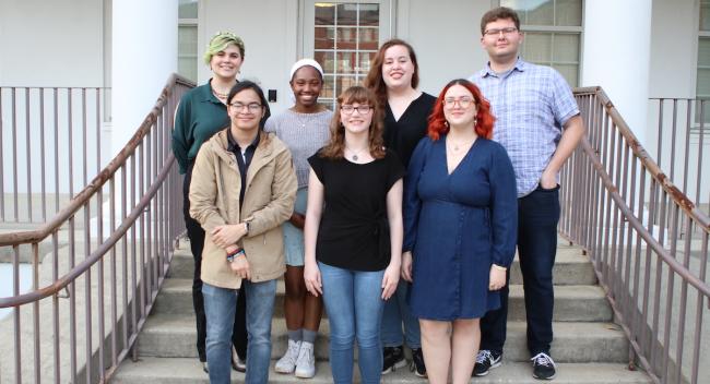 Members of the staff of the UL Lafayette student newspaper, the Vermilion.