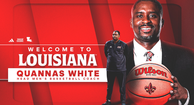 Louisiana Ragin' Cajuns announce Quannas White as head men’s basketball coach